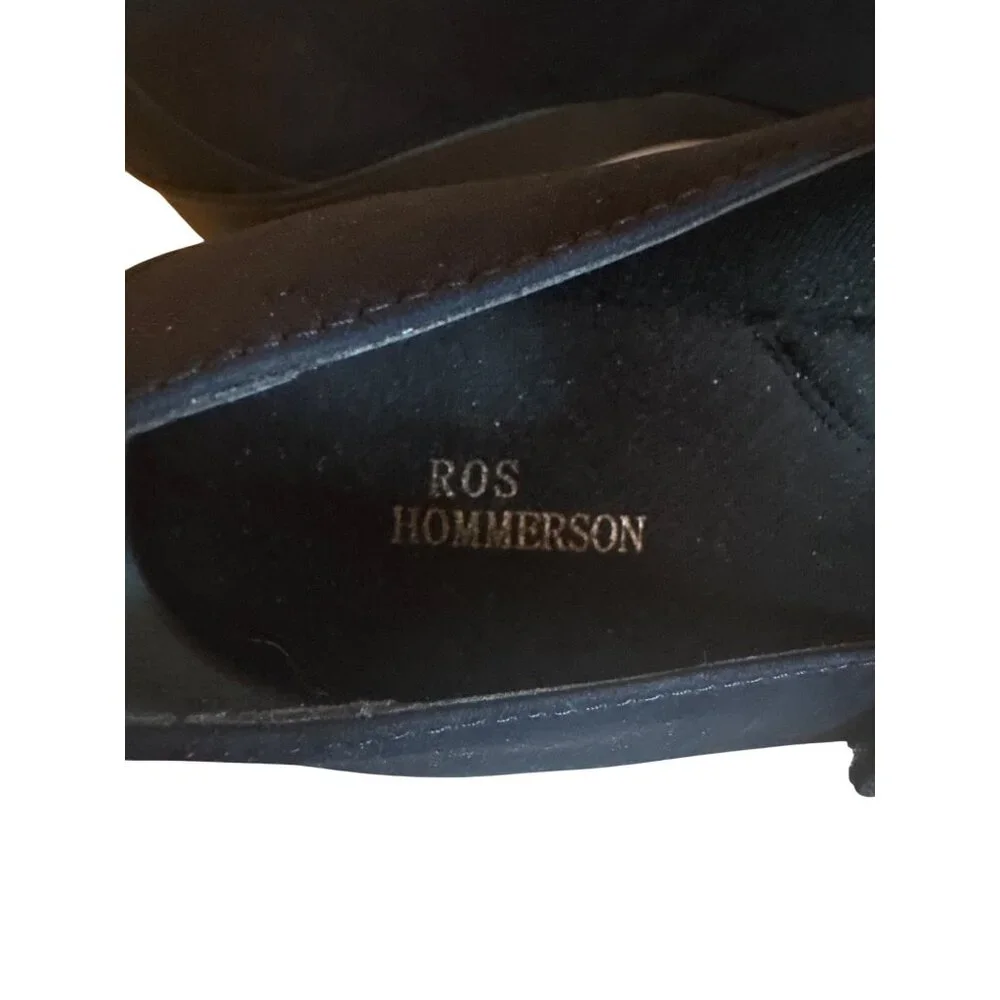 Ros Hommerson‎ Womens Navy Wedge Elsa Mary Jane Shoes Size 8